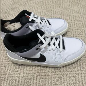 Nike Black and White Athletic Shoes